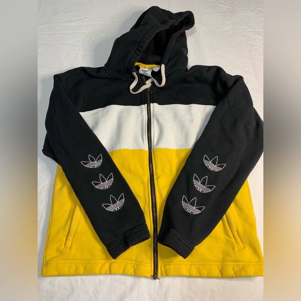 Adidas original color block sweatshirt